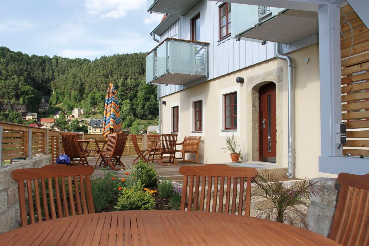 Faehrmannhaus Aparthotel Bad Schandau Ngoại thất bức ảnh